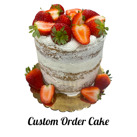 Strawberry White Cake